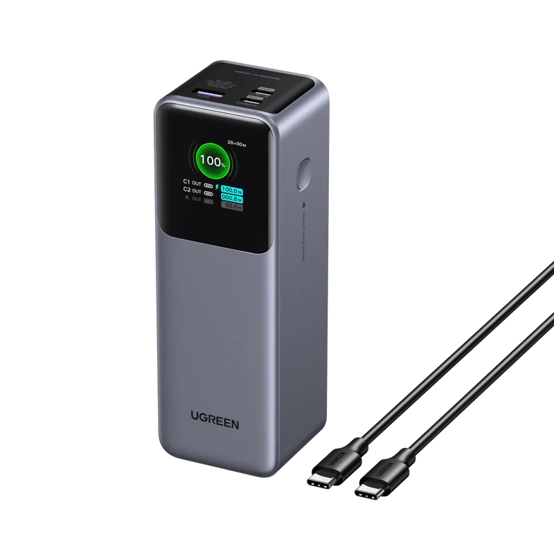 mousebows Nexode Power Bank 25000mAh 200W with Smart Digital Display