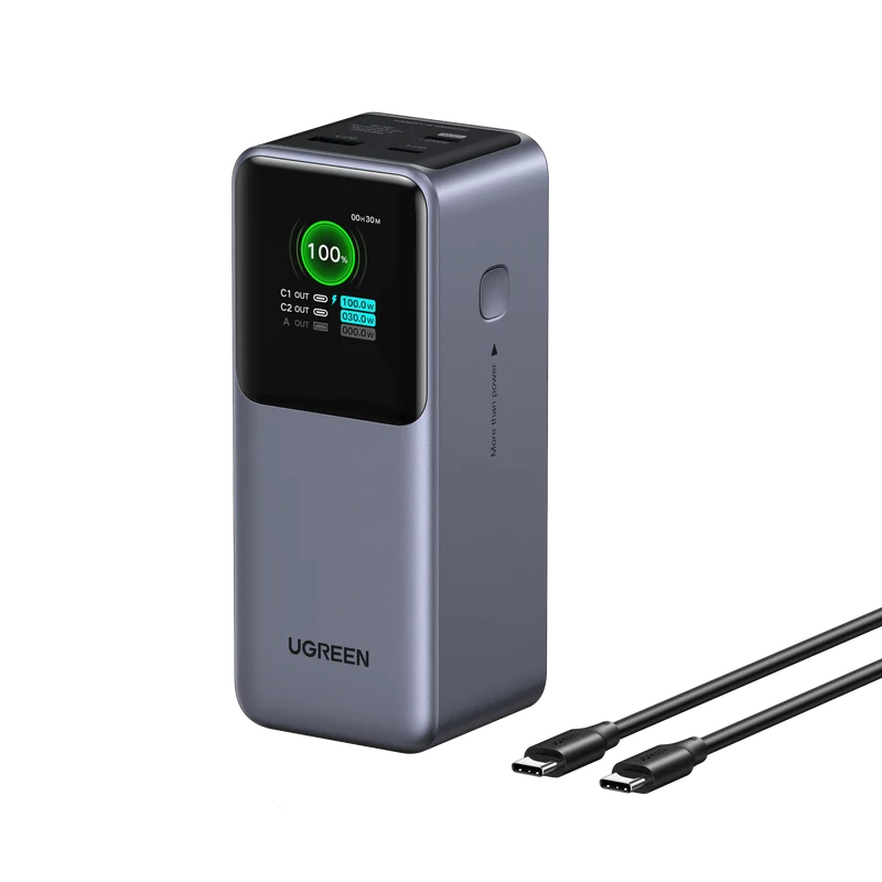 mousebows Nexode Power Bank 20000mAh 130W with Smart Digital Display