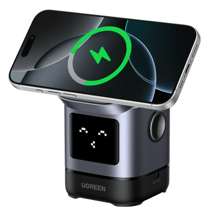 mousebows Uno 2-in-1 Magnetic Wireless Charger 15W
