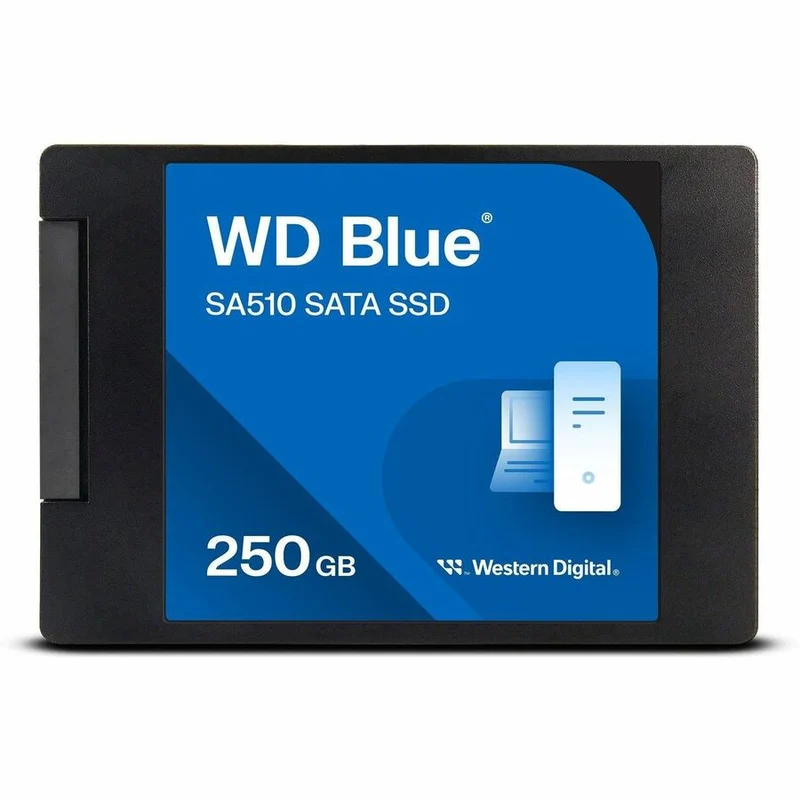 Disque SSD WD Blue SA510 WDS250G3B0A-00AXR0 250 Go - 2.5" interne - SATA (SATA/600) WDS250G3B0A-00AXR0