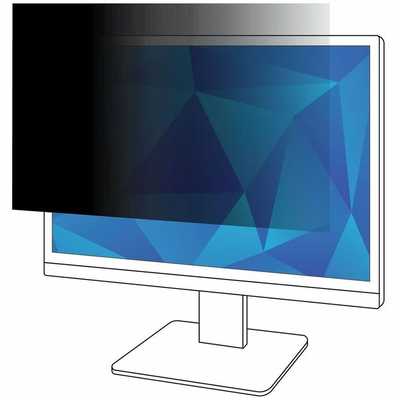 Filtre de confidentialité 3M pour écran 25 pouces, 16:9, PF250W9B, noir, mat PF250W9B