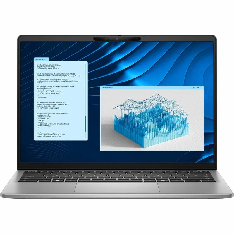 Ordinateur portable Dell Latitude 5000 5455 14" Copilot+ - Full HD Plus - Qualcomm Snapdragon X Plus X1P-42-100 - 16 Go - SSD 512 Go - Clavier anglais (États-Unis) - Gris titane 8VWW3