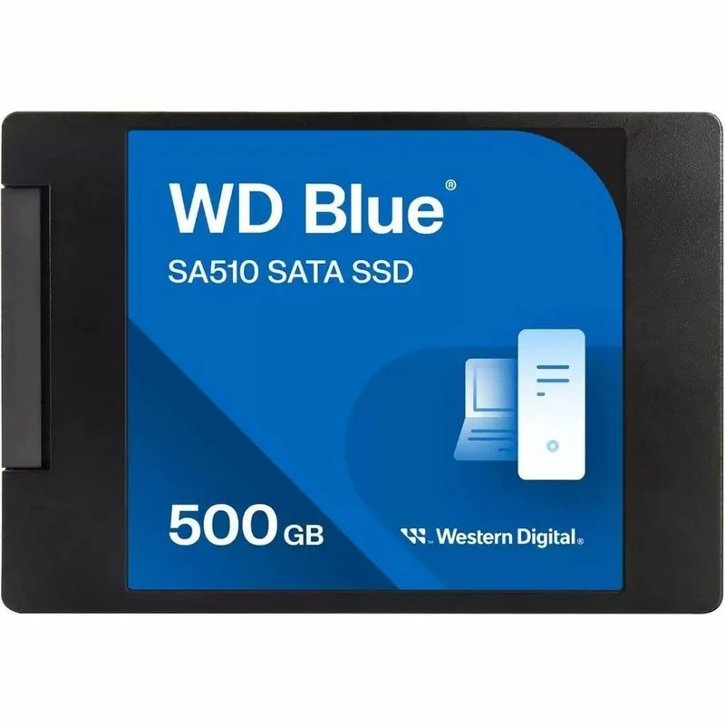 Disque SSD WD Blue SA510 WDS500G3B0A 500 Go - Interne 2.5" - SATA WDS500G3B0A