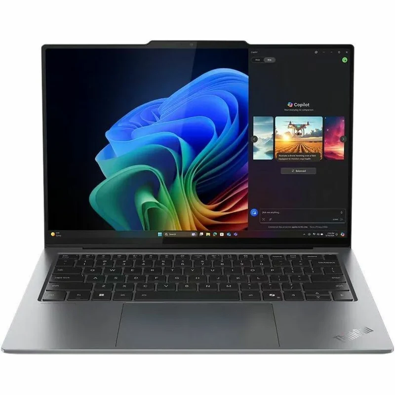 Ordinateur portable Lenovo ThinkPad X9-14 Gen 1 (21QA0006US) 14" Copilot+ - WUXGA - Intel Core Ultra 7 268V - Technologie vPro - Plateforme Intel Evo - 32 Go - SSD 1 To - Clavier anglais - Noir, Gris (21QA0006US)