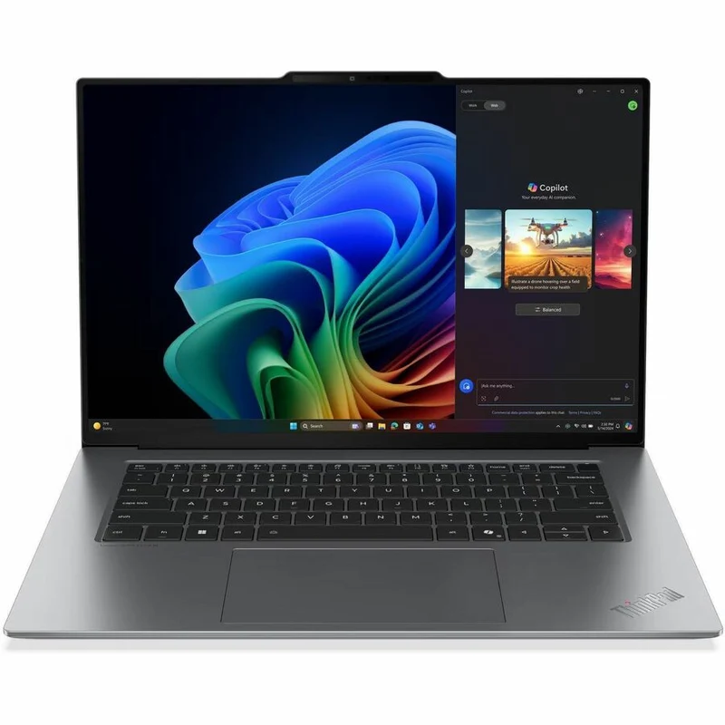 Ordinateur portable Lenovo ThinkPad X9-15 Gen 1 (21Q60027US) avec écran tactile 15.3" Copilot+ - 2.8K - Processeur Intel Core Ultra 7 258V - Plateforme Intel Evo - 32 Go - SSD 1 To - Clavier anglais - Noir, Gris (21Q60027US)