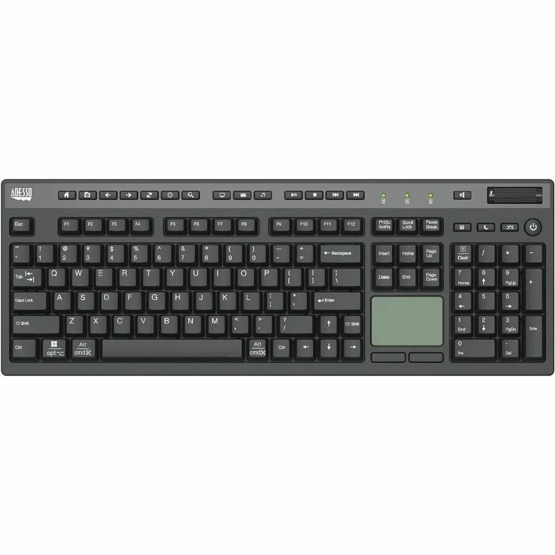 Clavier tactile multicanal Adesso pour Windows/Mac/Android OS AKB-445UB