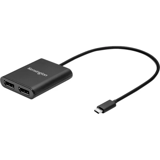 Adaptateur vidéo Kensington USB-C vers Dual DisplayPort 1.2 K38280WW
