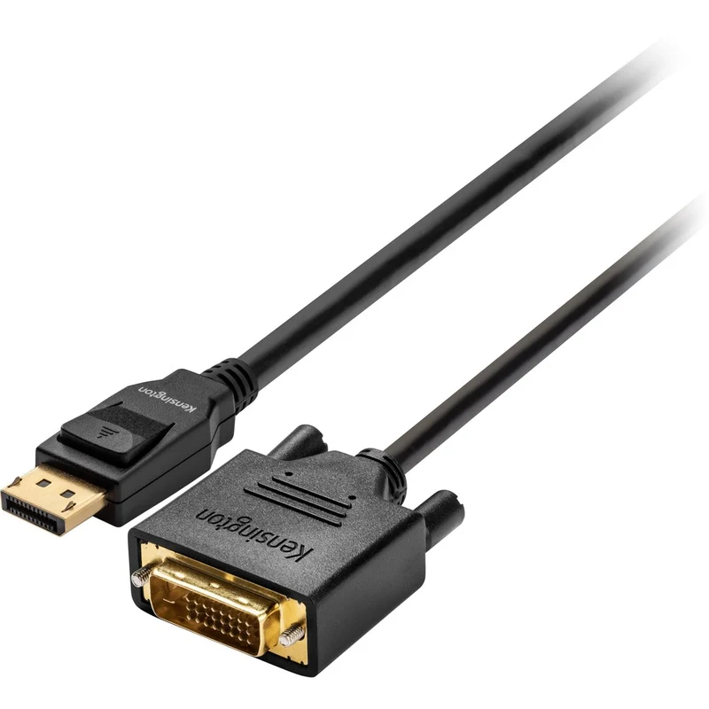 Câble unidirectionnel passif Kensington DisplayPort 1.1 (M) vers DVI-D (M), 6 pieds K33023WW