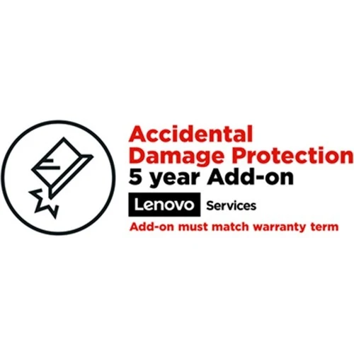 Protection contre les dommages accidentels Lenovo (durée de l'année scolaire) - 5 ans - Service 5PS0N75680